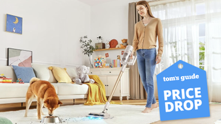 Dreame lifestyle image with Tom's Guide deal badge