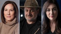 Kathleen Kennedy, Dave Filoni, and Lynwen Brennan