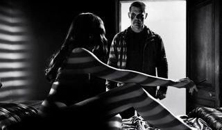 Sin City: A Dame To Kill For Josh Brolin in a naked woman's doorway