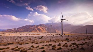 Palm Springs, iconic wind turbines