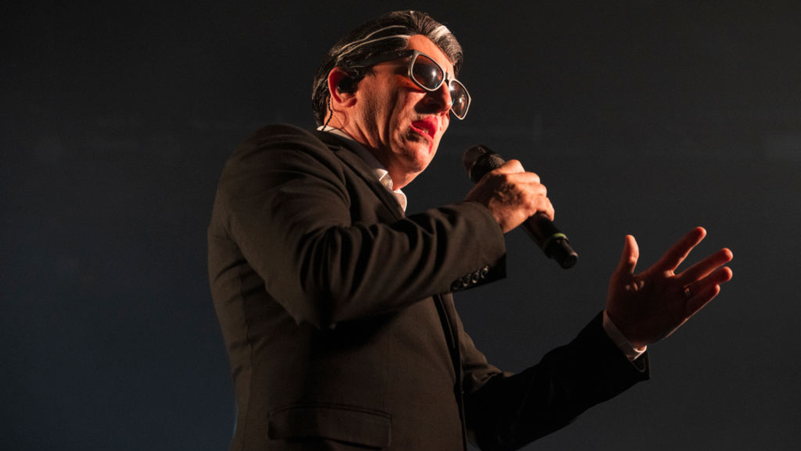 Maynard James Keenan of Puscifer performs at Razzmatazz on July 04, 2023 in Barcelona, Spain