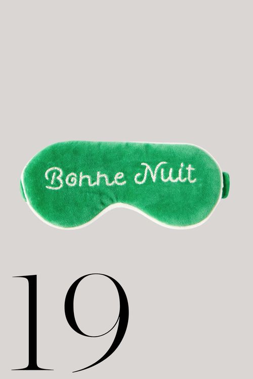 Bonne Nuit Green Eye Mask 