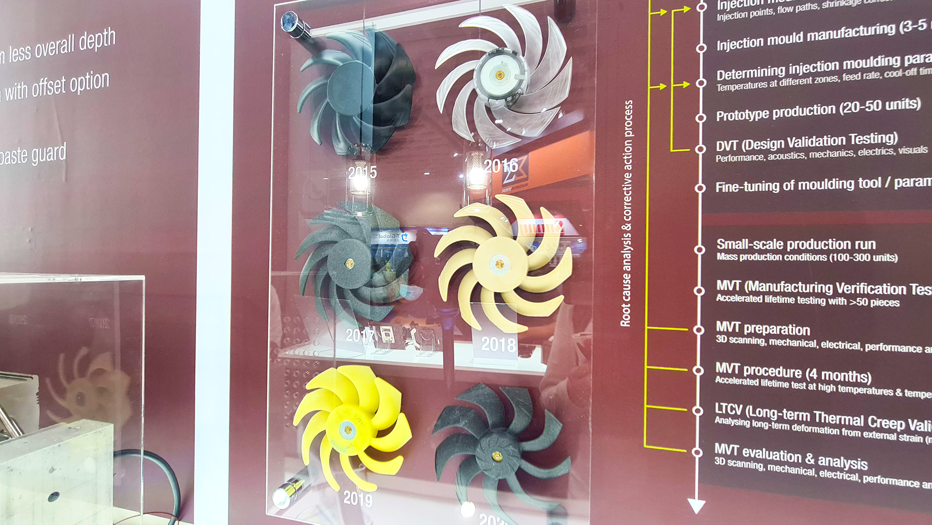 Noctua's next-gen 140mm fan on display at Computex.