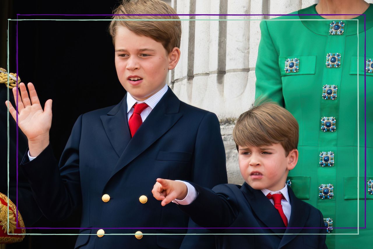 Prince George and Prince Louis