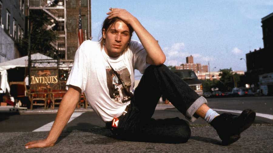 Evan Dando on a roof