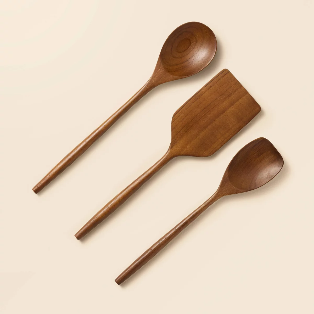3pc Wooden Utensils - Hearth U0026#38; Handu0026#8482; With Magnolia
