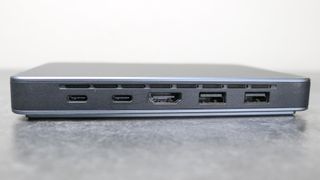 The rear ports on the Khadas Mind mini PC