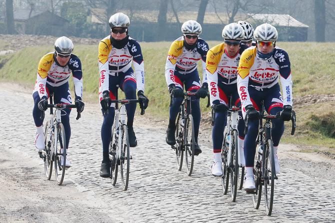 Lotto Belisol heads out for its Ronde van Vlaanderen recon