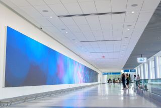 NanoLumens Displays Fuse Technology and Art at Charlotte Airport