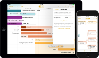 OmniPlan for iPad is a full featured project management application for iOS