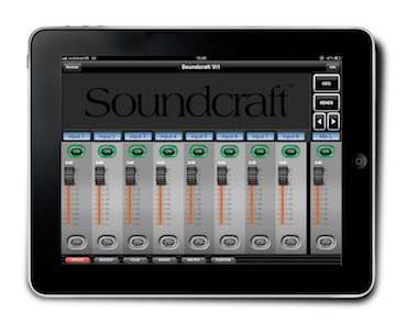 Harman&#039;s Soundcraft Updates Soundcraft ViSi Remote iPad App