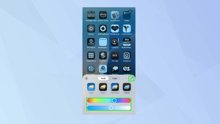 How to change the color of app icons in iOS 18