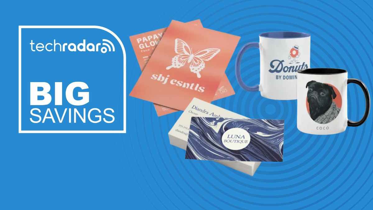 Are you tradeshow-ready? Because VistaPrint just cut up to 25% off premium business cards, custom mugs, and promo gear
