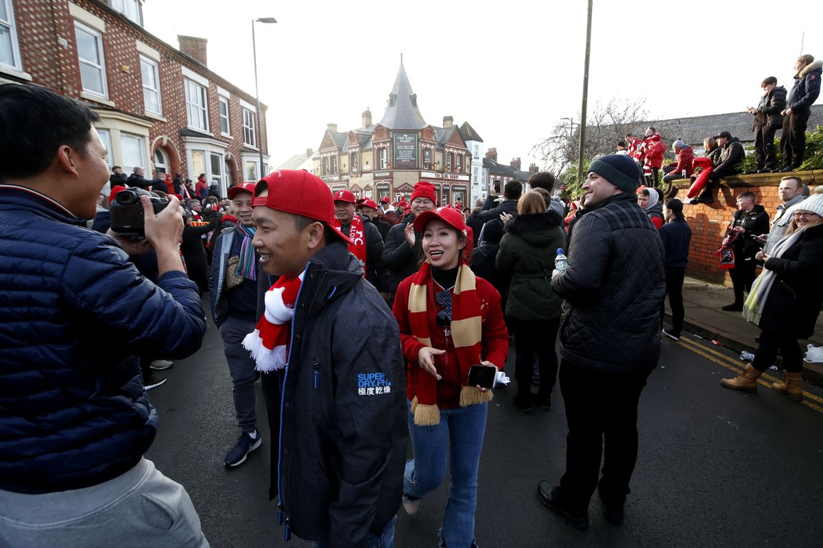 Liverpool v Manchester United – Premier League – Anfield