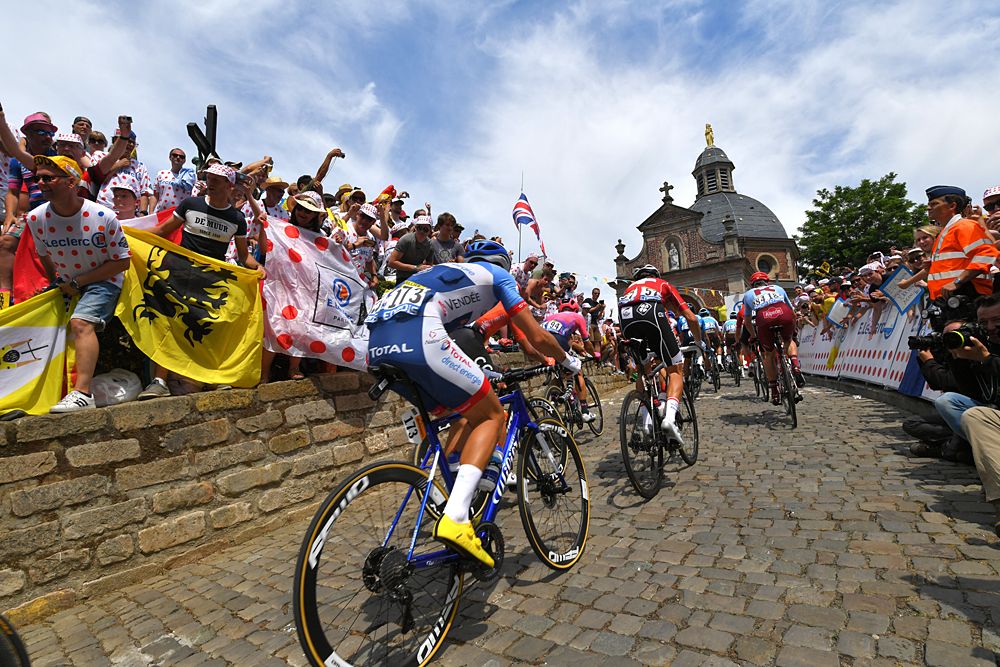 Stage 1 start at the Tour de France