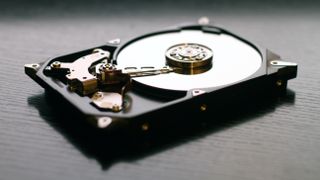 a photo of a hard disk drive representing a guide on how to check your hard drive's health