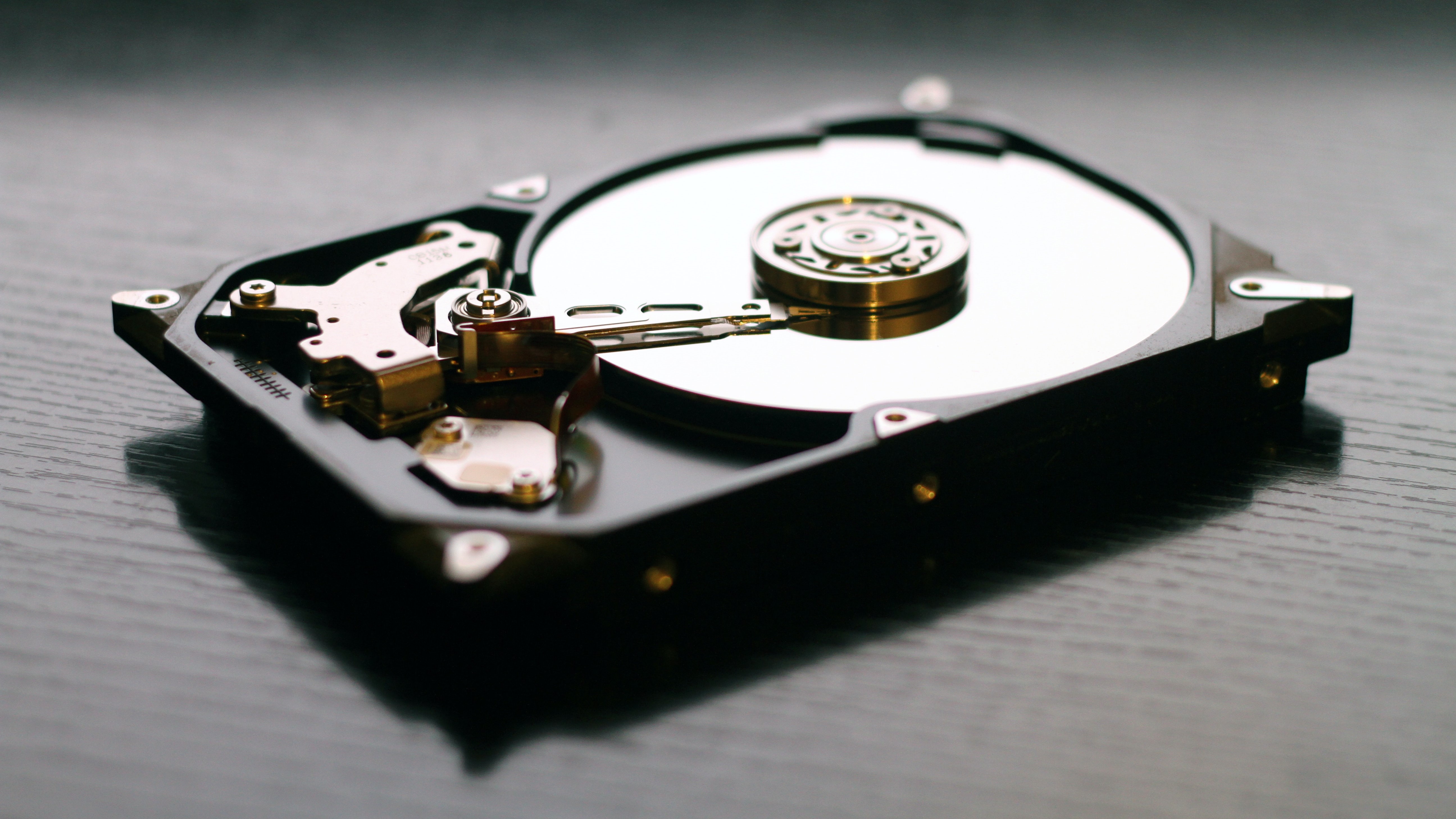a photo of a hard drive that is a guide on how to check the health of your hard drive
