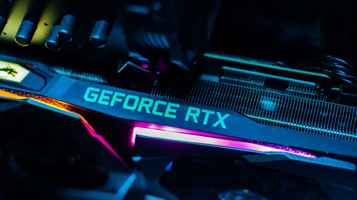 Nvidia GeForce RTX graphics card