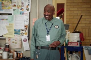 William Stanford Davis as Mr Johnson in Abbott Elementary