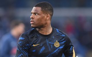 Manchester United are targeting Inter defender Denzel Dumfries