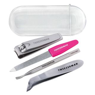 Tweezerman Mini Nail Rescue Kit on a white background