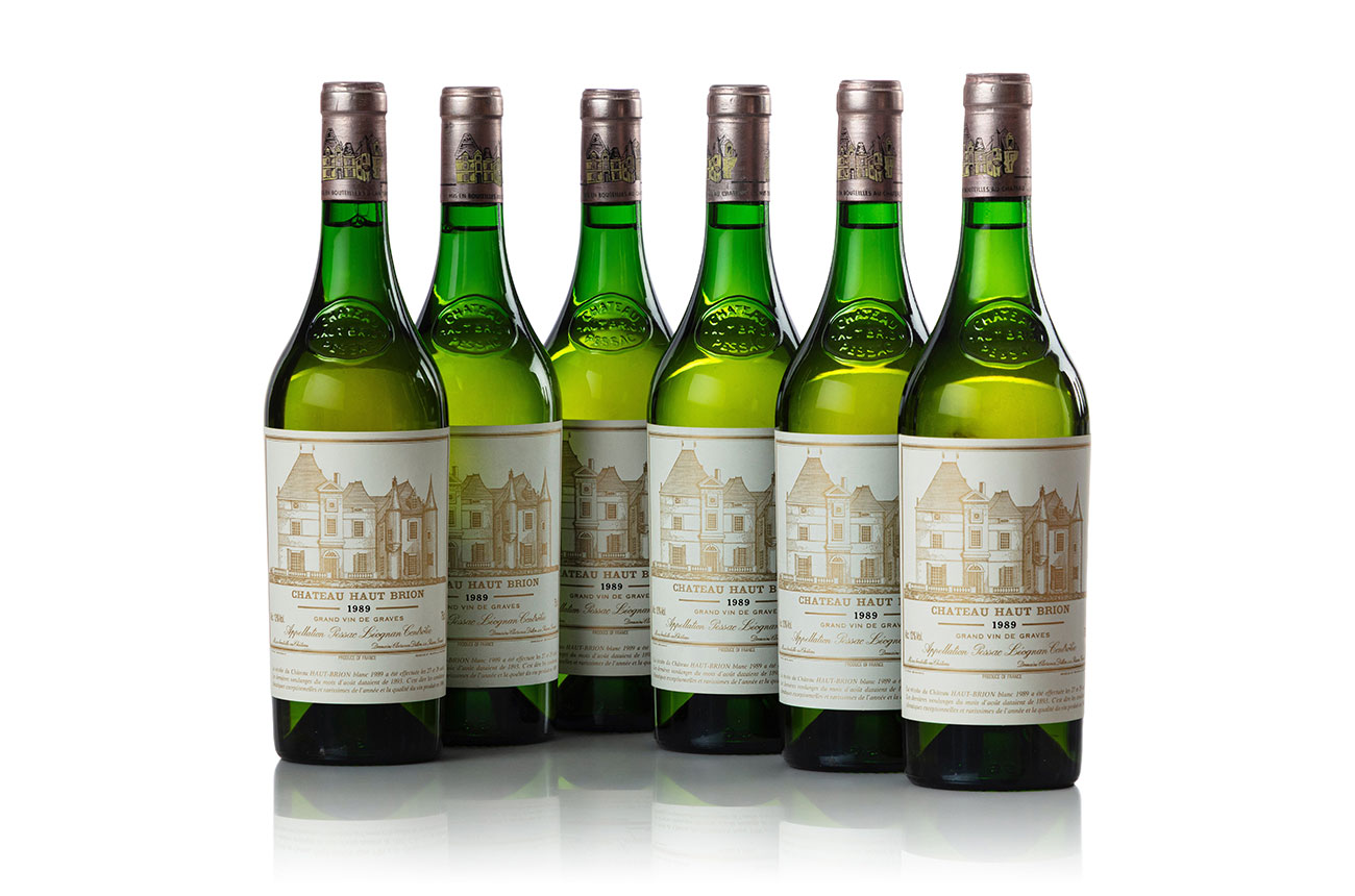 Haut-Brion Blanc 1989 featured in Sotheby's auction, october 2026