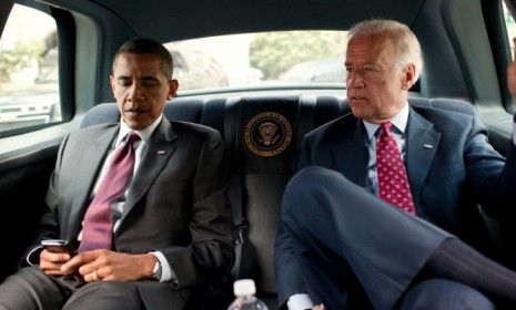 In this July, 2010 photo, Obama appears to have ignored seat-belt safety guidelines. 