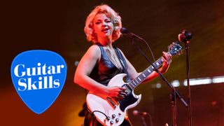 Samantha Fish performs on day 1 of the ALL IN Music &amp; Arts Festival at Indiana State Fairgrounds on September 03, 2022 in Indianapolis, Indiana.