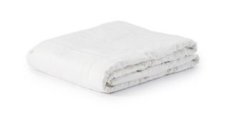 Best weighted blankets: the Baloo Weighted Blanket shown in white