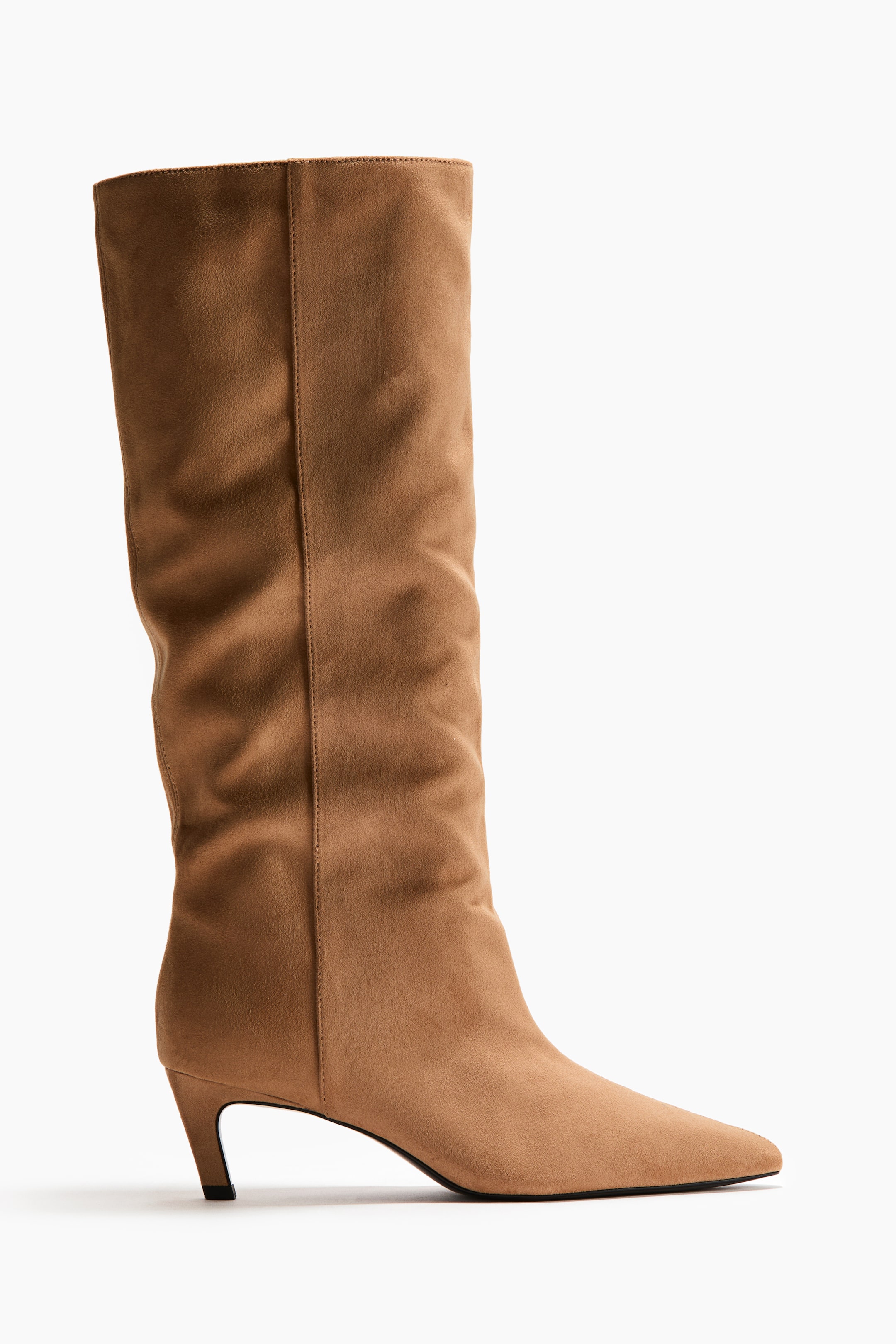 Pointed Boots - Beige