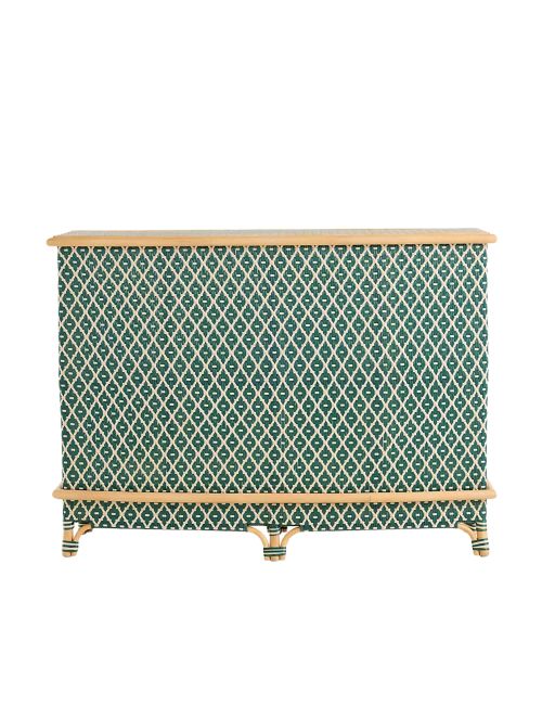 Coastal Rattan Indoor/outdoor Bar Cabinet