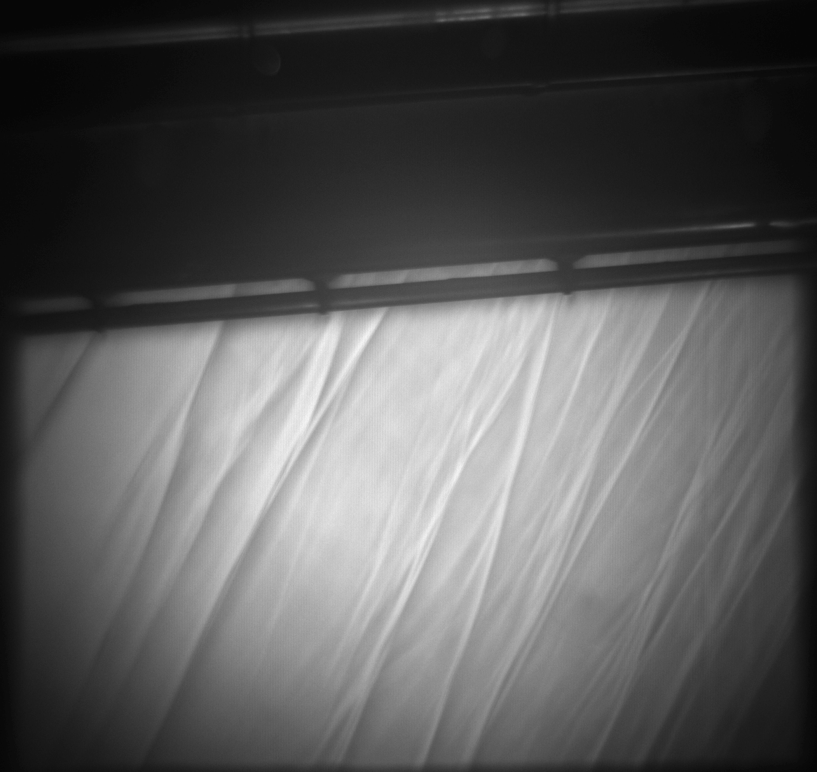 A GIF of air moving around a booster