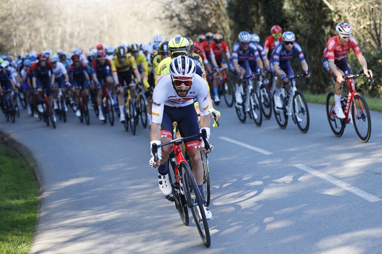 Paris Nice 2022 - 80th Edition - 3rd stage Vierzon - Dun le Palestel 190,8 km - 08/03/2022 - Julien Bernard (FRA - Trek - Segafredo) - photo Luis Angel Gomez/SprintCyclingAgency&Acirc;&copy;2022