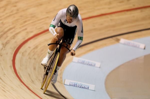 Ashlee Ankudinoff (AUS) put in a fast time in the heats
