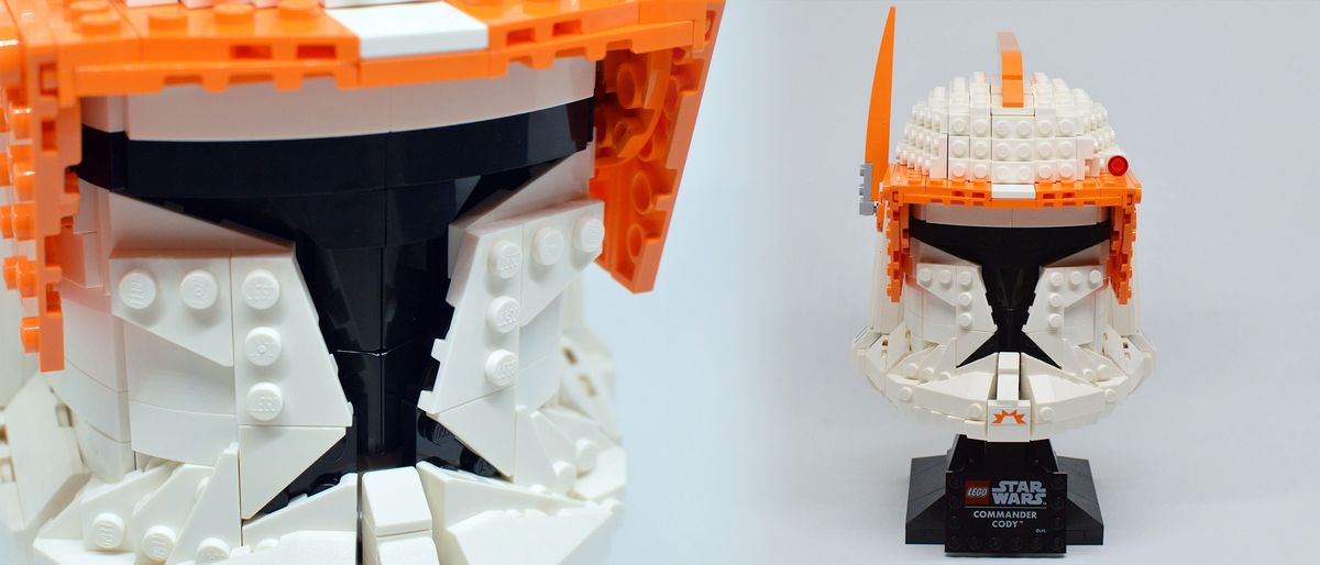 Lego Star Wars Clone Commander Cody Helmet