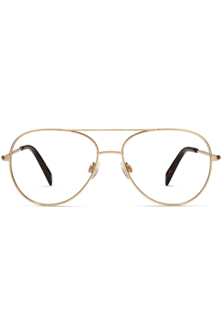 70s Fashion Trends 2023 | Warby Parker York Glasses in Polished Gold