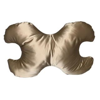 Save My Face!" Pillow the Original Anti-Wrinkle Pillowette Le Grand Pillow (taupe, Silk)