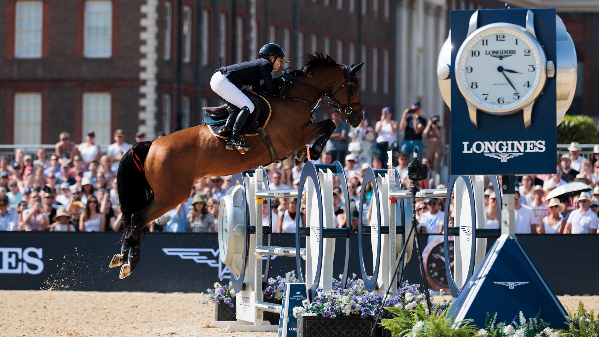 Pictured Edwina Tops-Alexander and Fellow Castlefield at the LGCT London