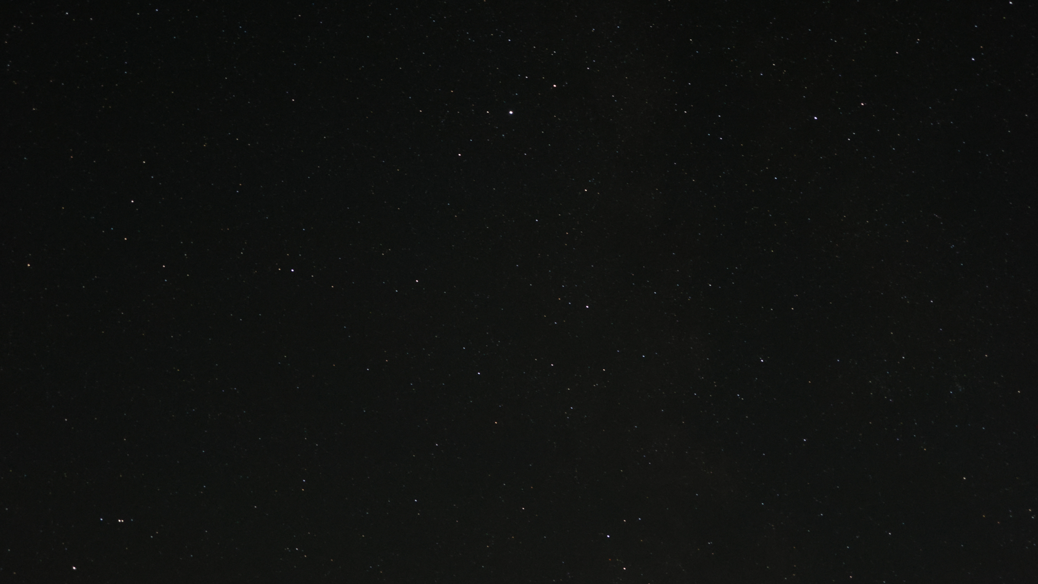 An astrophoto showing the constellation Aquila, taken with the Canon Powershot V1.
