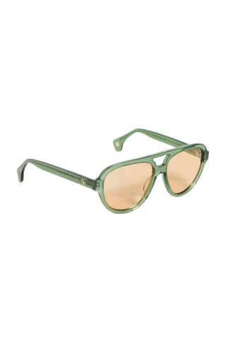 Vontélle Lenox Avenue Green Oversize Sunglasses (Were $369) 