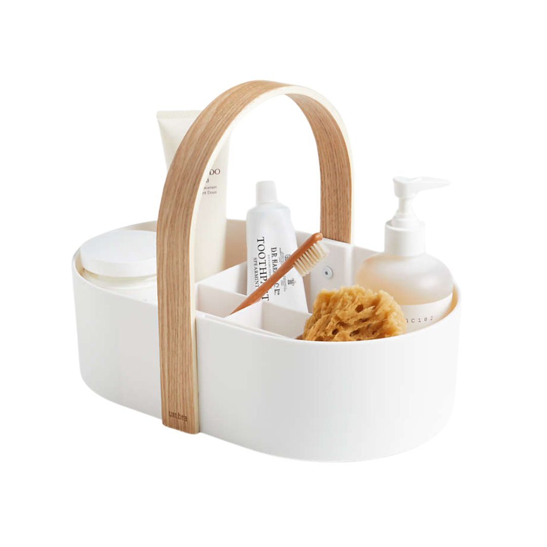 Crate&Barrel, Umbra Bellwood White Utility Caddy