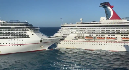 Cruise Ship Collision.