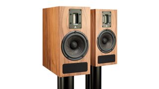 Kerr Acoustic K400 standmount speaker on a white background