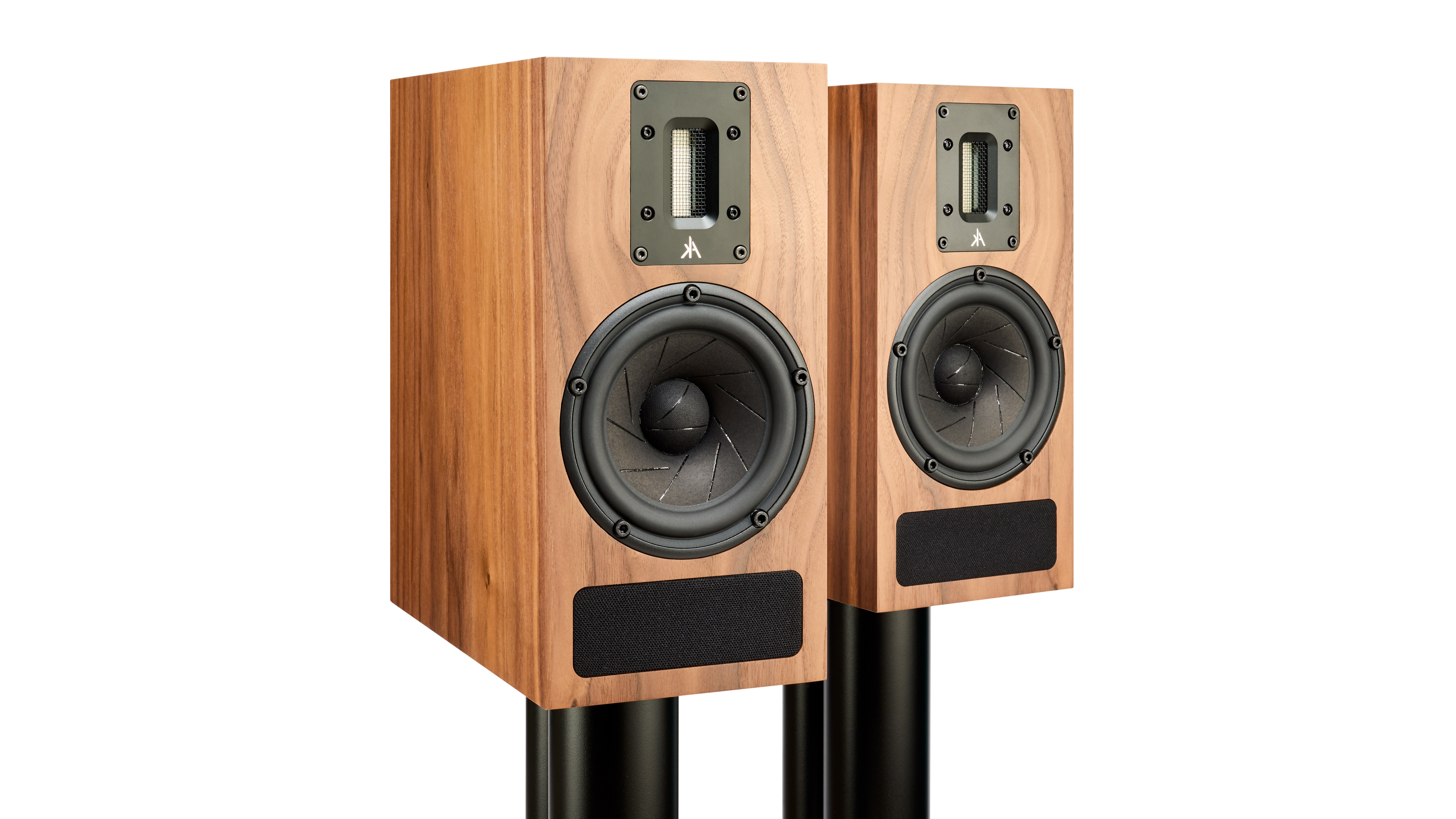 Kerr Acoustic K400 standmount speaker on a white background