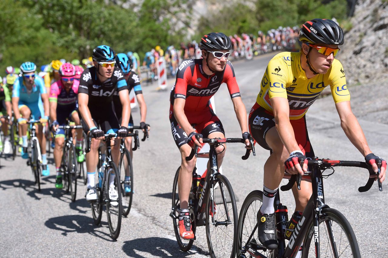 Tejay van Gerderen keeps his nose clean in the peloton