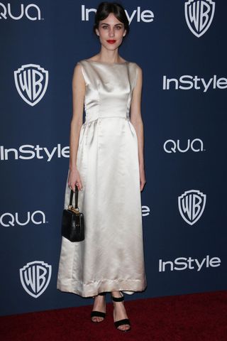 Alexa Chung At The Warner Bros & InStyle After-Party