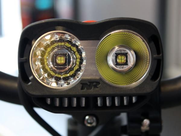 The Pro LED uses Cree's new bundled four-LED emitter array for more output but from an impressively compact head.