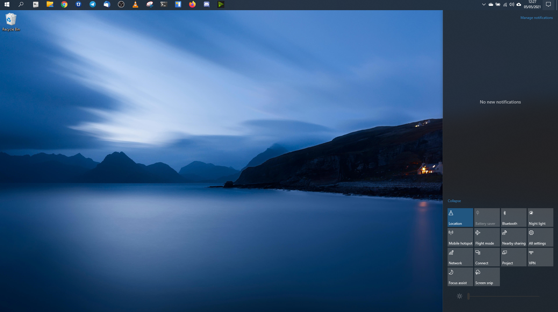 Windows 10 Action Center