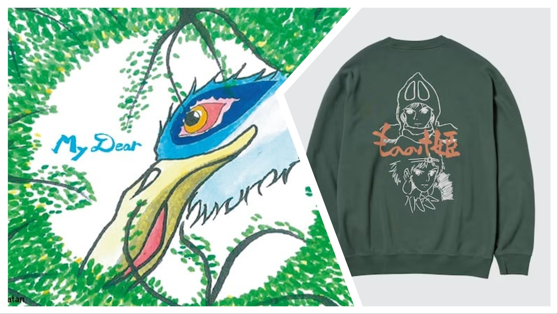 Uniqlo x Studio Ghibli designs for upcoming clothing line
