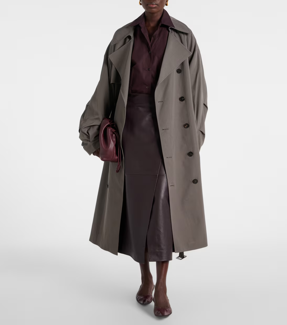 The Frankie Shop, Mavis Oversized Trench Coat